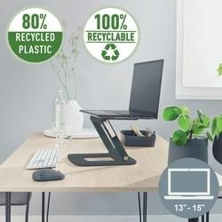 SOPORTE PARA PORTÁTIL AJUSTABLE, 80% PLÁSTICO RECICLADO LEITZ