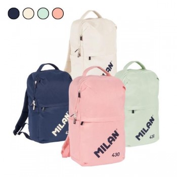 MOCHILA MILAN 430 COLOR CON CIERRE