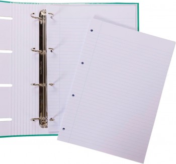 RECAMBIO FOLIO 4TALADROS 215X310MM  1RAYA HORIZONTAL UNI/PACSA
